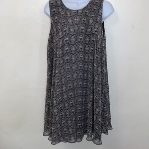 BCBGeneration Dress  NWT Sleeveless Flowy A-line Black & White Combo Mini dress